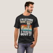 Funny Disk Golf Design für Disc Golfer Cool Disc G T-Shirt (Vorne ganz)