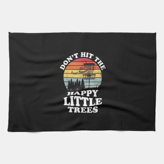 Funny Disk Golf Frisbee Golfing Player Sport Männe Geschirrtuch (Horizontal)