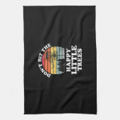 Funny Disk Golf Frisbee Golfing Player Sport Männe Geschirrtuch (Vertikal)