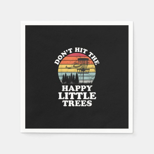 Funny Disk Golf Frisbee Golfing Player Sport Männe Serviette (Vorderseite)