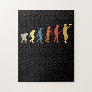 Funny Disk Golf Geschenk Vintag Frisbee Puzzle