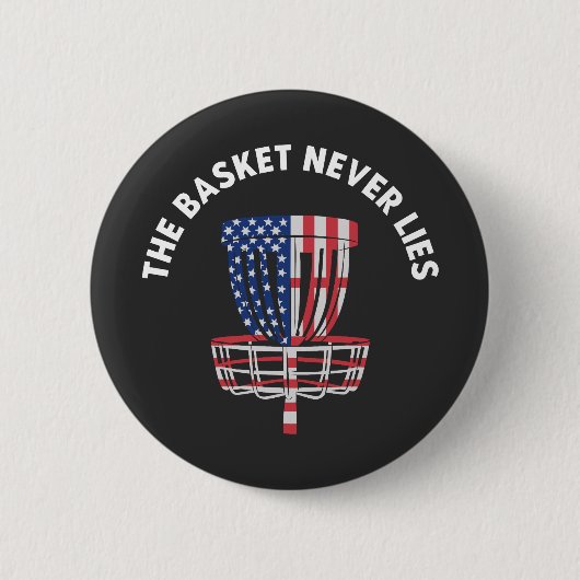 Funny Disk Golf Ultimate Frisbee Lover Button (Vorderseite)