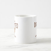 Funny Distracted by Retrievers Personalisiert Kaffeetasse (Mittel)