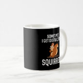 FUNNY DISTRACTED SQUIRREL Animal Zoo Farm Kaffeetasse (VorderseiteRechts)