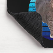 Funny Distressed Oiia Katzenkatze Oi Uiiaa Mousepad (Ecke)