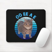 Funny Distressed Oiia Katzenkatze Oi Uiiaa Mousepad (Mit Mouse)
