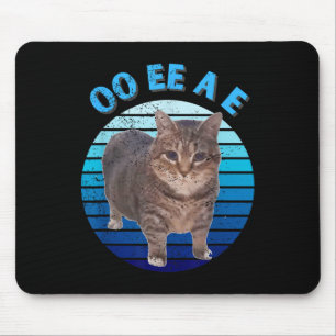 Funny Distressed Oiia Katzenkatze Oi Uiiaa Mousepad