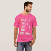 Funny Dive Buddy Karo Bwarf T-Shirt (Vorne ganz)