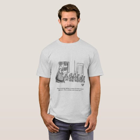 Funny Diversity Spaß Tee Shirt (Vorne ganz)
