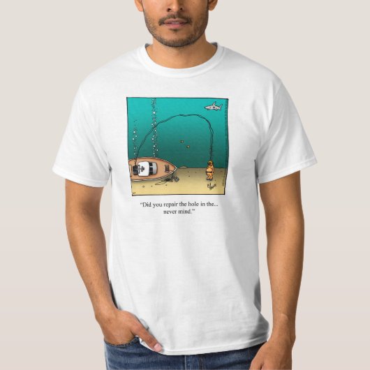Funny Diving Spaß Tee Shirt (Vorderseite)