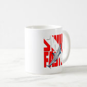 Funny Diving Swim schneller Kaffeetasse (VorderseiteRechts)