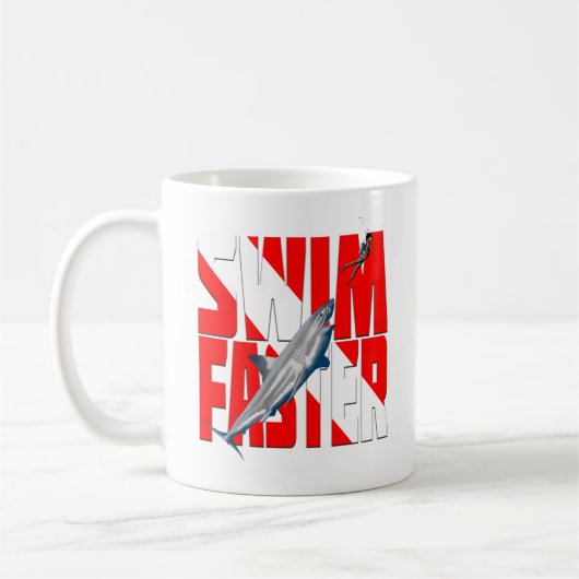 Funny Diving Swim schneller Kaffeetasse (Links)