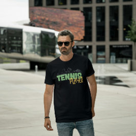 Funny Diving Tennis Player T - Shirt für Sportler