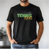 Funny Diving Tennis Player T - Shirt für Sportler