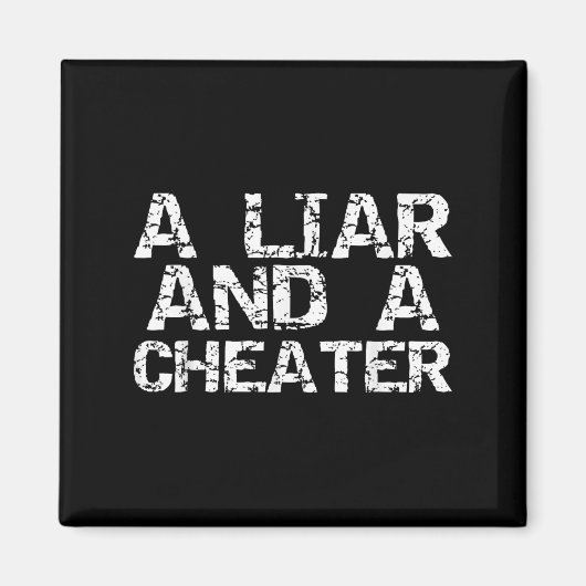 Funny Divorce Party Decorations Men Divorce Shirts Magnet (Vorne)