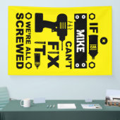 Funny DIY reparieren Banner (Messe)