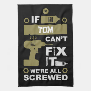Funny DIY reparieren Geschirrtuch