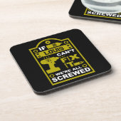 Funny DIY reparieren Getränkeuntersetzer (Linke Seite)