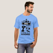 Funny DIY reparieren T-Shirt (Vorne ganz)