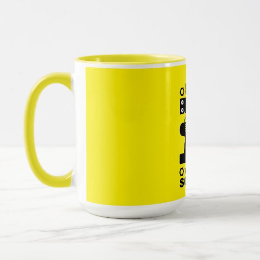 Funny DIY reparieren Tasse (Links)
