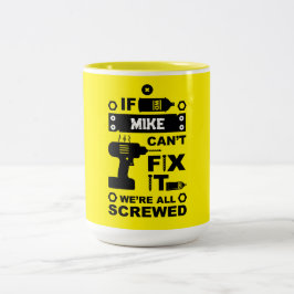 Funny DIY reparieren Zweifarbige Tasse