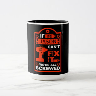 Funny DIY reparieren Zweifarbige Tasse