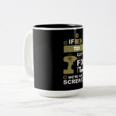 Funny DIY reparieren Zweifarbige Tasse (Vorderseite Links)