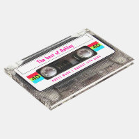 Funny DJ 80er Cassette Tape 40. Geburtstag Gast