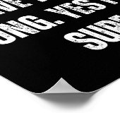 Funny Dj I Dont Have That Song Request Mens Womens Poster (Ecke)