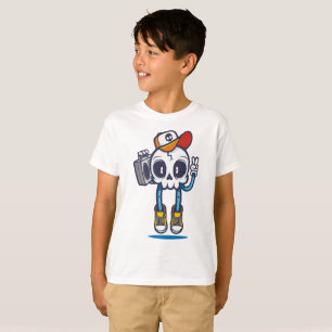 Funny Dj Skull T-Shirt