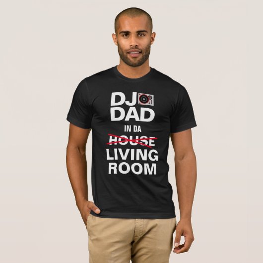 Funny DJ Vater T - Shirt (Vorne ganz)