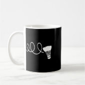 Funny Dminton Player T Shirts Shuttle Shuttle T-Sh Kaffeetasse (Links)