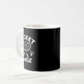 Funny Dminton Players Racket Scientist Kaffeetasse (Vorderseite Links)