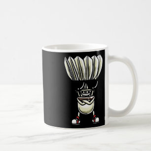 Funny Dminton Shuttle Player Design Männer Frauen Kaffeetasse