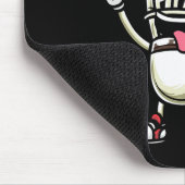 Funny Dminton Shuttle Player Design Männer Frauen Mousepad (Ecke)