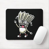 Funny Dminton Shuttle Player Design Männer Frauen Mousepad (Mit Mouse)