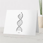 Funny DNA Cycling Bicycle Chain Mountain Bike Lieb Karte (Rückseite)