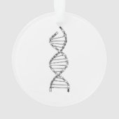 Funny DNA Cycling Bicycle Chain Mountain Bike Lieb Ornament (Rückseite)