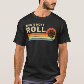 Funny DnD So Roll ich RPG Gaming D20 Dice T-Shirt (Vorderseite)