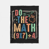 Funny Do The Math 67 Meme Six Seven Boy Girl Teach Fleecedecke (Vorderseite)