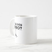 Funny Do you even Lift Bro Geschenk Niedliche Skip Kaffeetasse (Vorderseite Links)