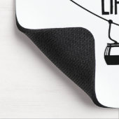 Funny Do you even Lift Bro Geschenk Niedliche Skip Mousepad (Ecke)