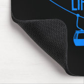 Funny Do You Even Lift Bro Gift Cute Skiing Lover Mousepad (Ecke)