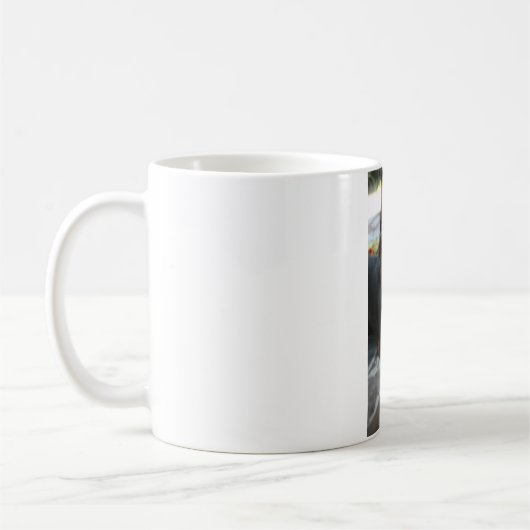 Funny Doberman Kaffeetasse (Links)