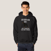 Funny Doberman Vater Hoodie (Vorne ganz)
