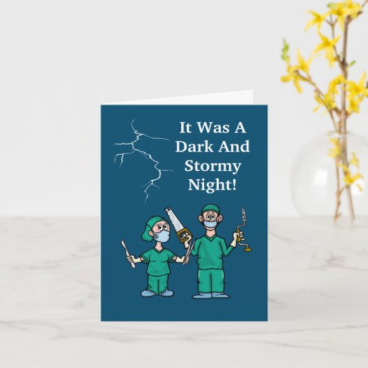 Funny Docs Day Grußkarte Karte (Gelbe Blume)