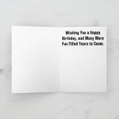 Funny Doctor Cartoon Karte (Innenseite)