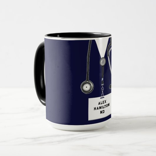 Funny Doctor Collectible Tasse (Vorderseite Links)