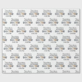Funny Doctor Gifts | Phantastischer Arzt Geschenkpapier (Flach)