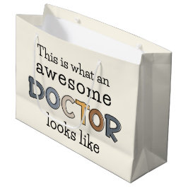 Funny Doctor Gifts | Phantastischer Arzt Große Geschenktüte